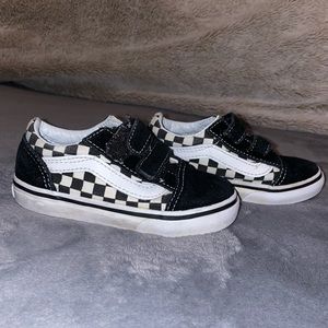 Checkered Toddler Vans